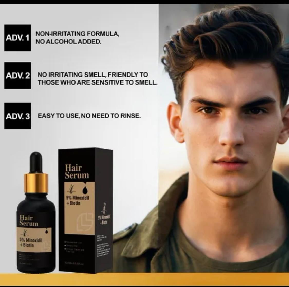 Minoxidil 5% hair serum