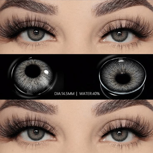 Grey eye lenses