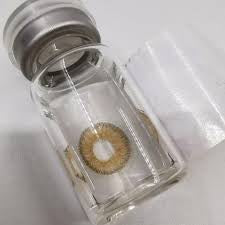 Honey brown eye lenses