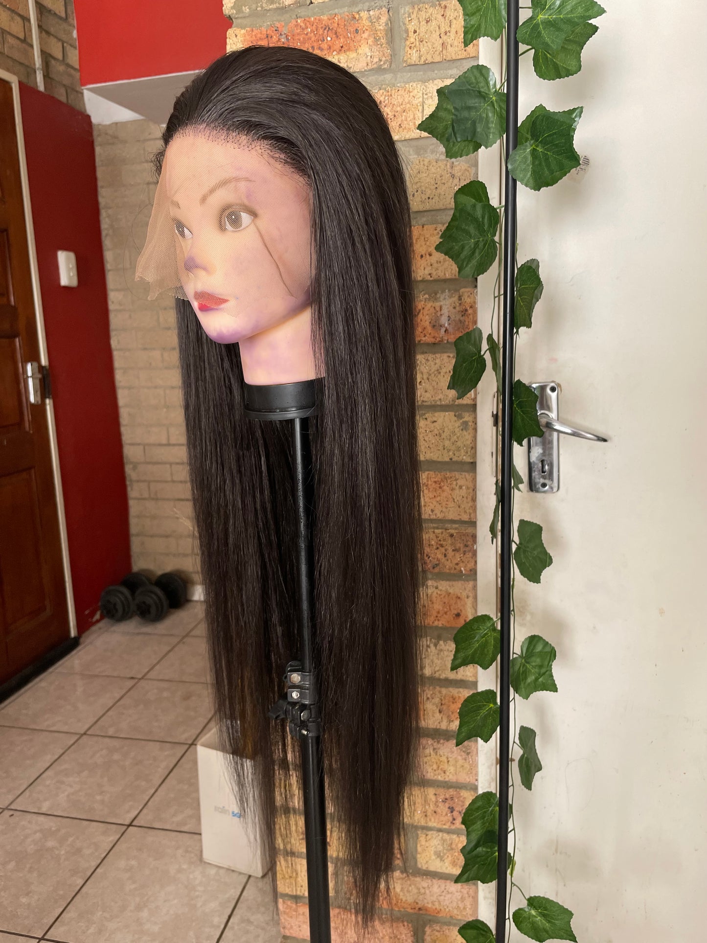 Natural black, 13X5 closure, human hair, 28 inch
