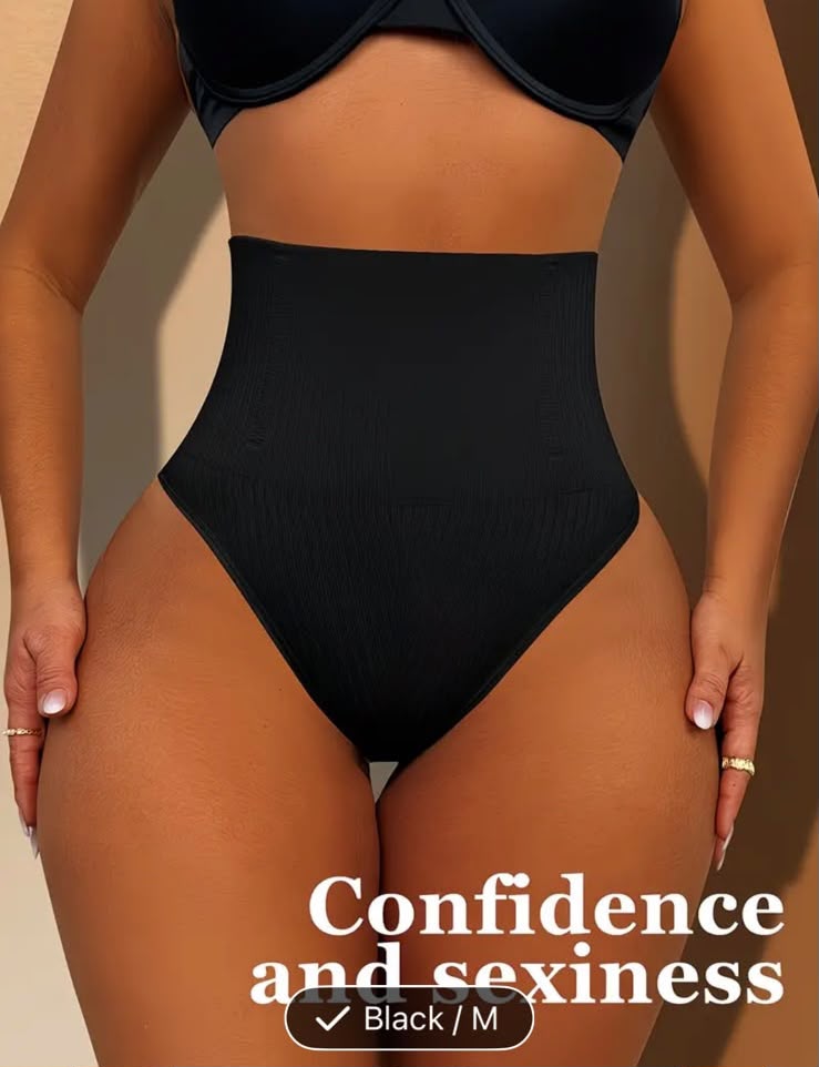 Waist snatched thong